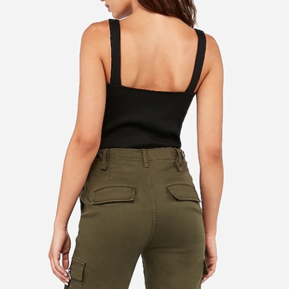 Express Ribbed Square Neck Tank NWT - Picture 4 of 4